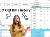 MEPCO Old Bill History